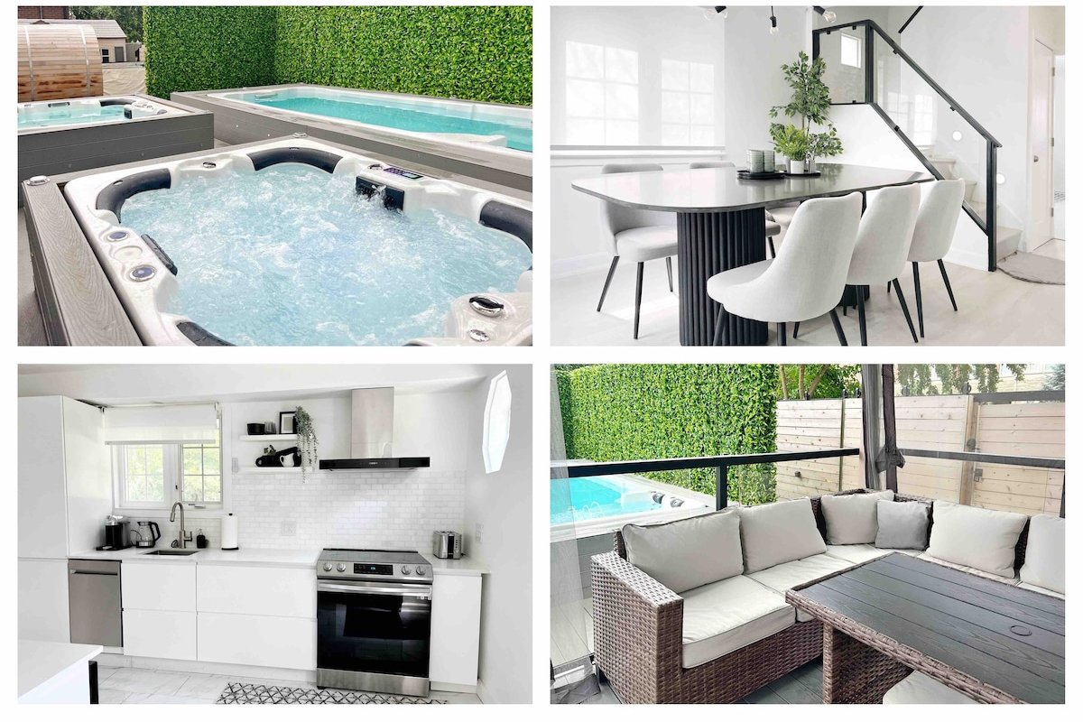 private backyard SPA oasis in Toronto gallery image 2