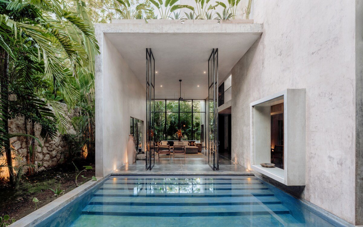 Casa Aviv | Designer Villa – pool – Rooftop Lounge gallery image 2