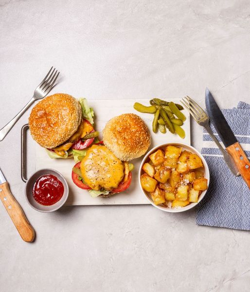 Photo of Cheesy Beef Burger