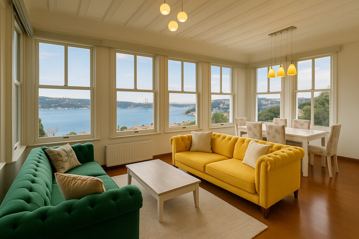 Anadolu Hisarı Timeless Mansion w/ Bosphorus View