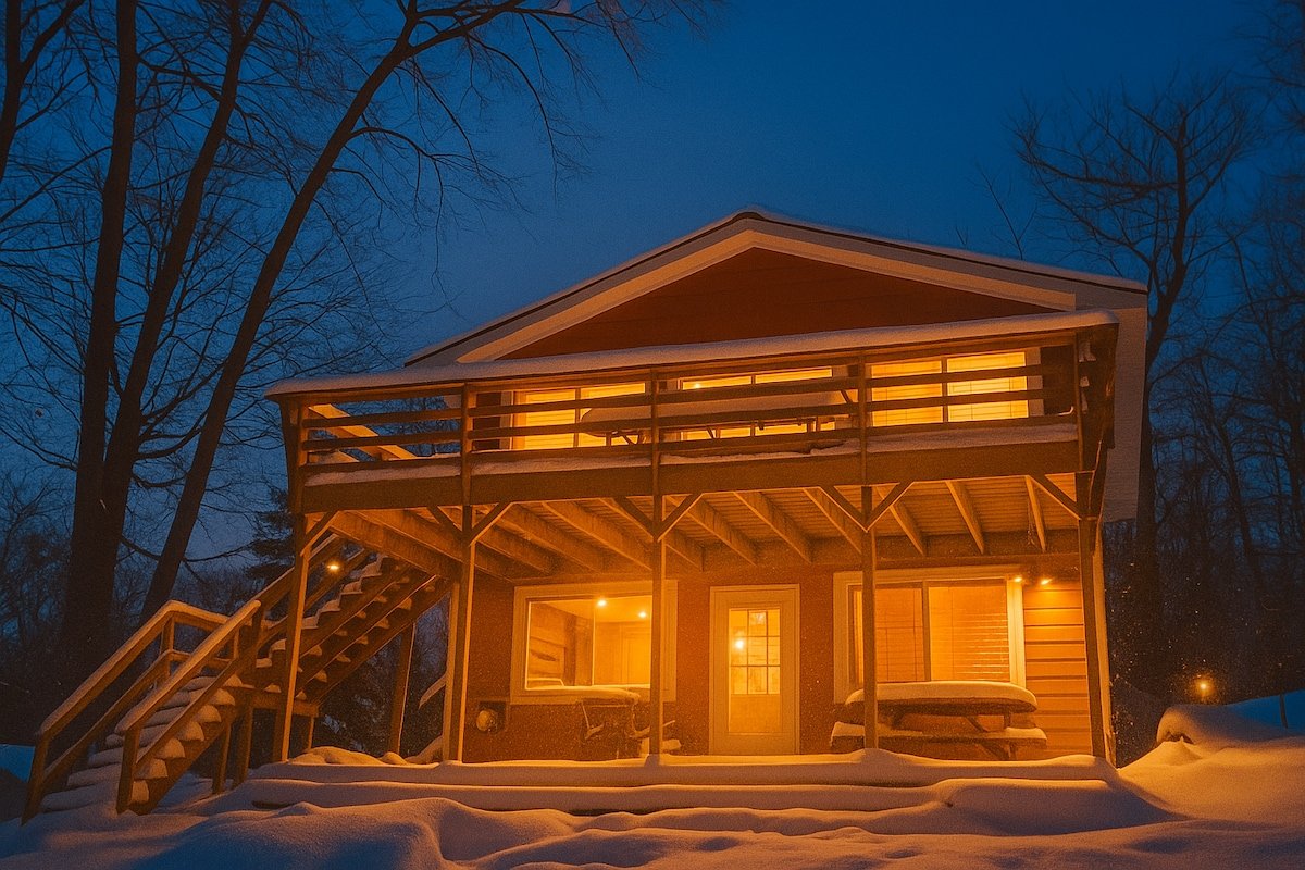 Beautiful winter views + peaceful surroundings gallery image 5