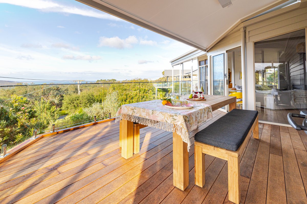 Blue Sky View Great Ocean Road