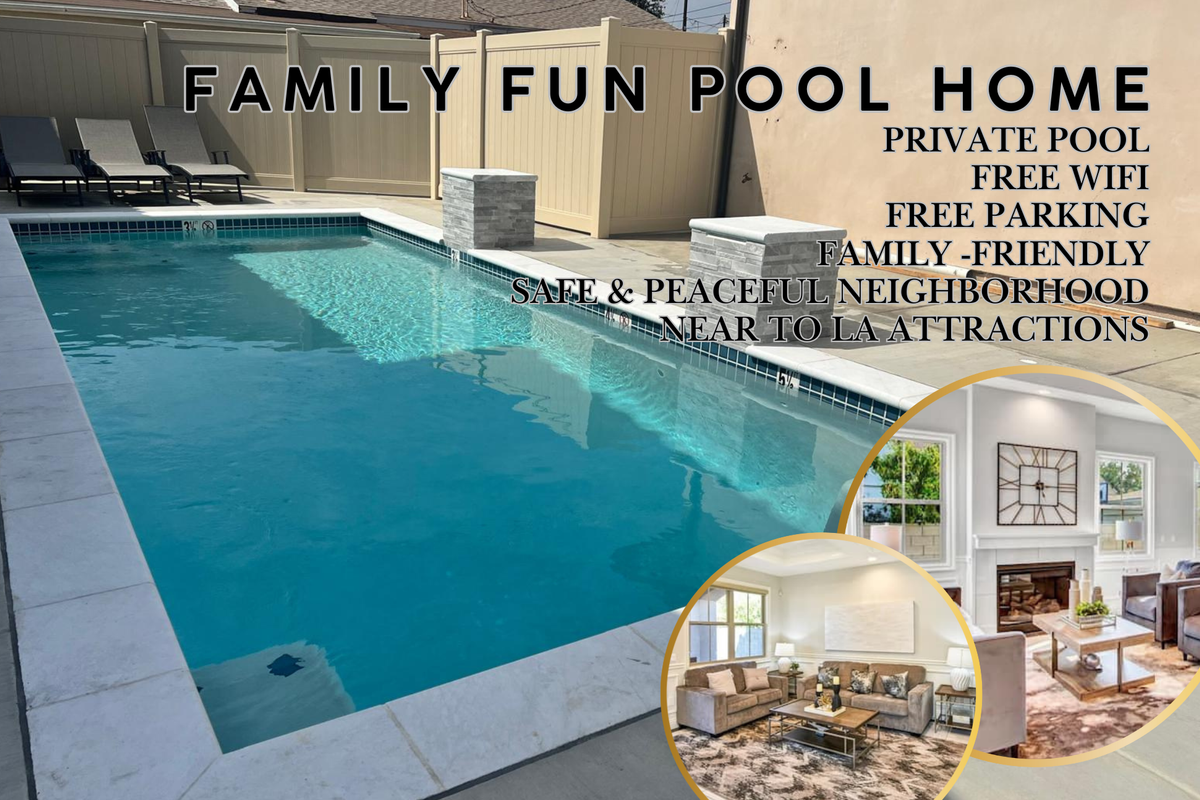 Family Fun Pool Home
