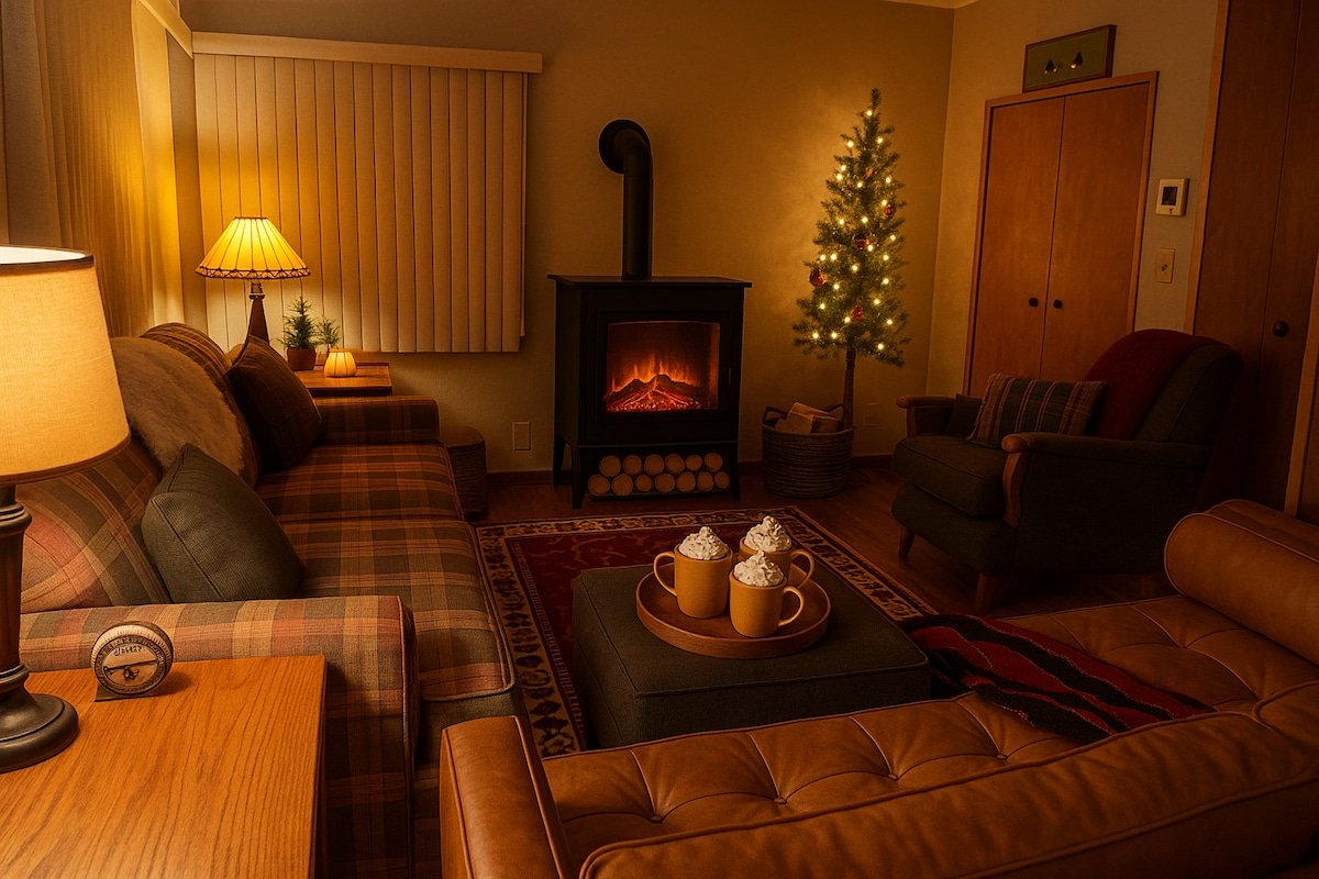 Cozy Winter Retreat • Fireplace • Fast WiFi gallery image 2