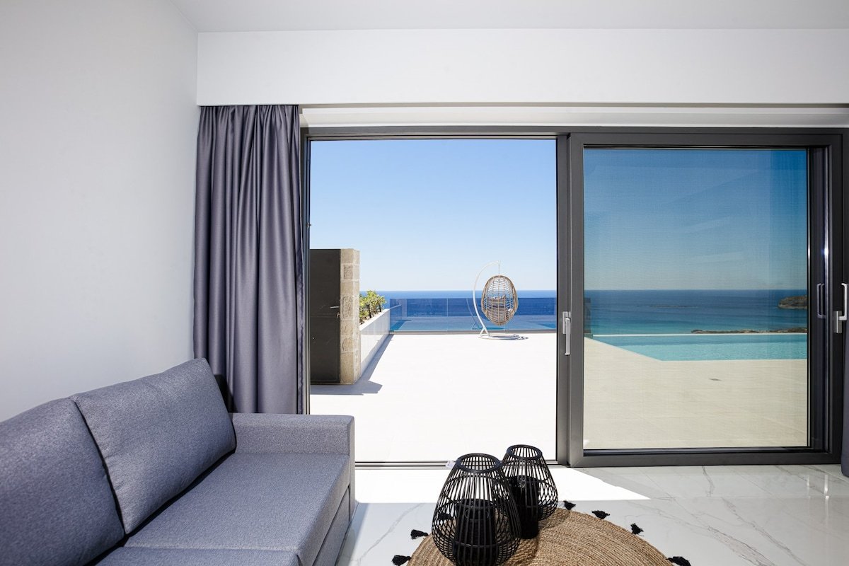 Brand new villa in Falasarna★Seaview★Infinity pool gallery image 5