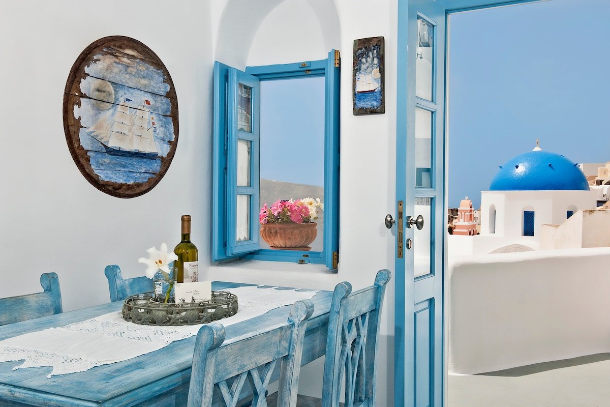 Island blue, postcard perfect view & private pool gallery image 5