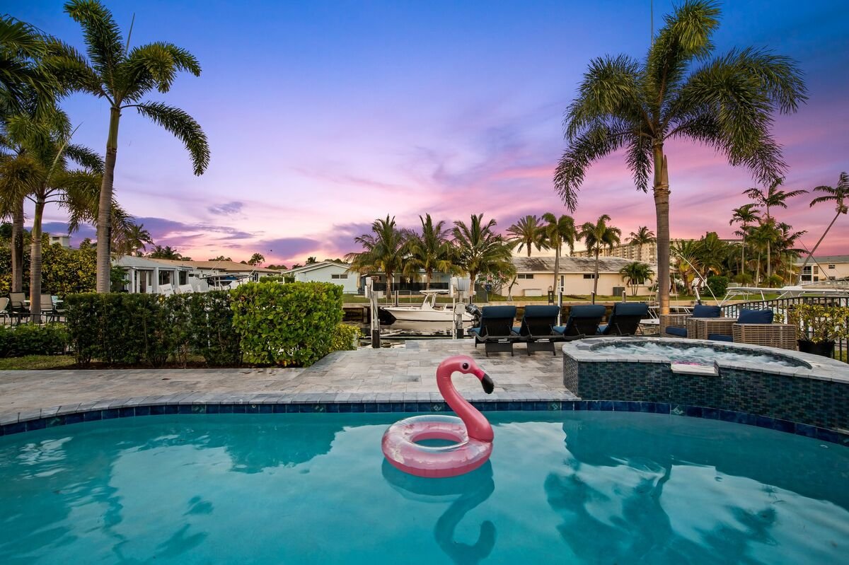 ~Heated Pool~Jacuzzi~30ft Dock~Near Ocean~ gallery image 3