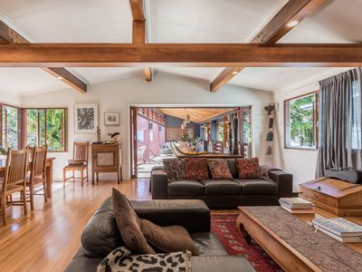 Tranquil Family Beach Retreat with Pool