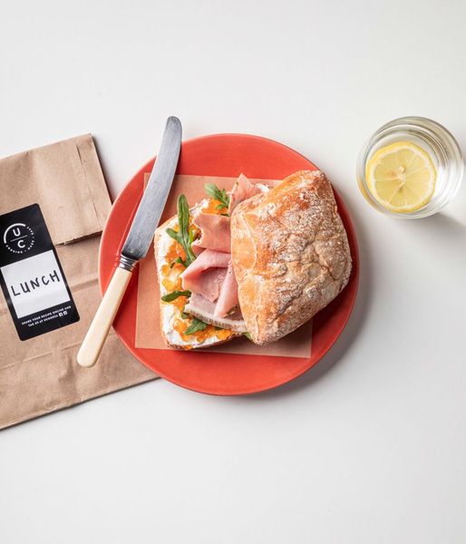 Photo of Ham, Goat’s Cheese & Jam Sandwich