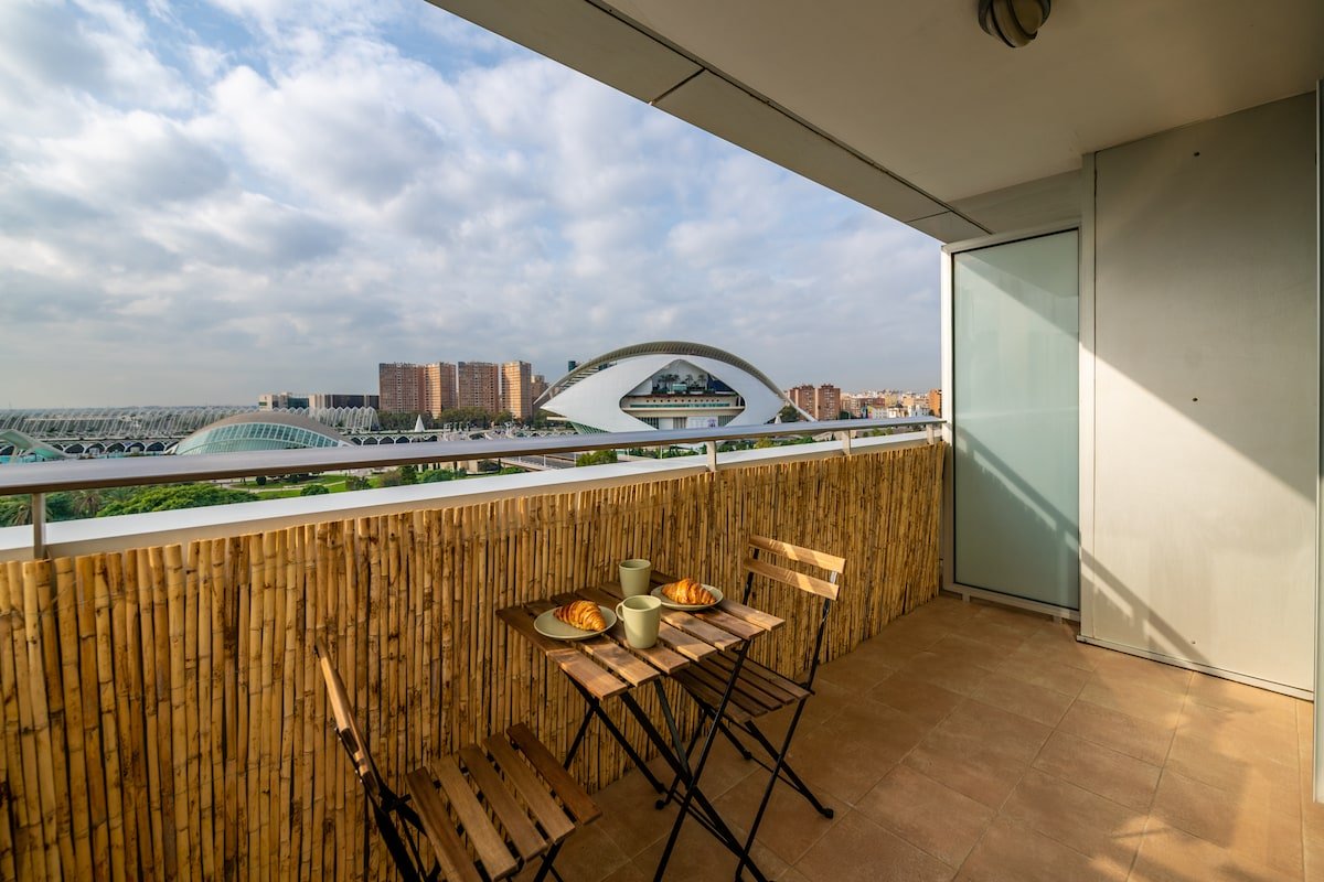 City of Arts & Sciences skyline views apartment II gallery image 2