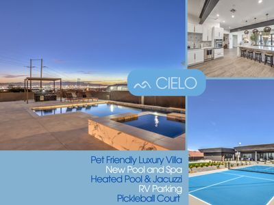 CIELO – Modern Vegas Pool Oasis, Spa, Pickleball