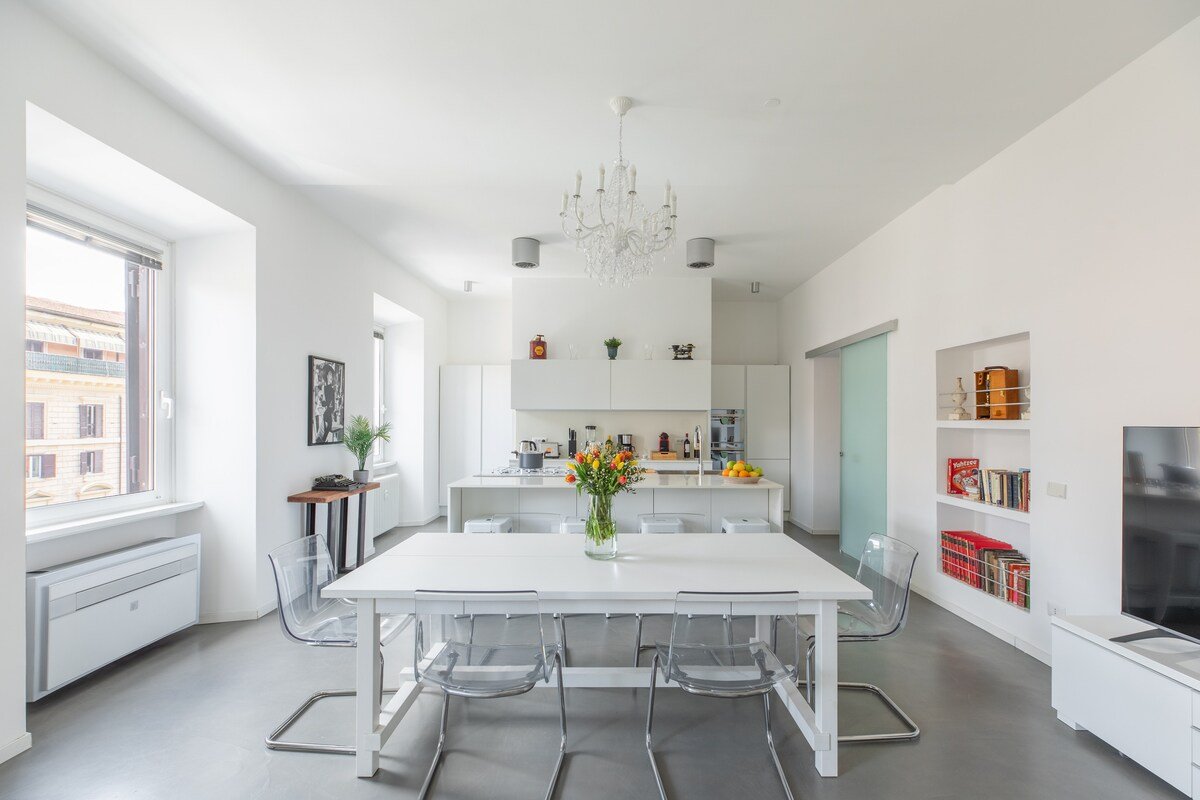 Trastevere: Modern 4BR-4BA, AC gallery image 5