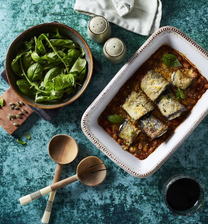 Photo of Ricotta-stuffed Aubergine Bake