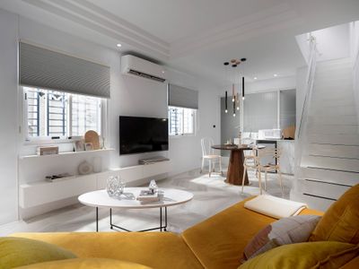 Villa.M/三層樓獨棟別墅/寧夏夜市3分鐘/捷運雙連站7分鐘/中山站9分鐘/頂級雙衛浴/浴缸