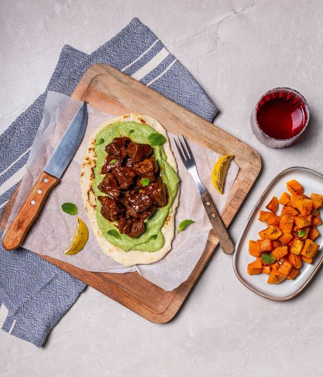 Photo of Braised Lamb Flatbread