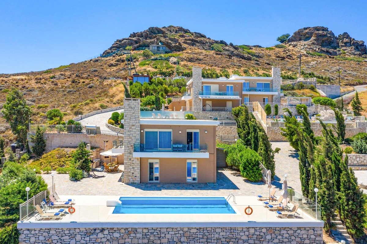 Dilira-Villa Rami | Private pool & sea view villa gallery image 2