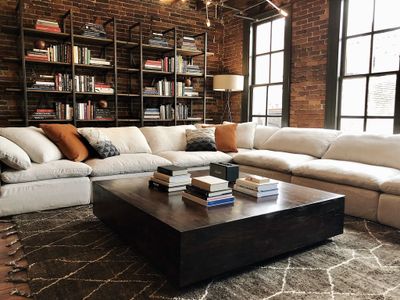 Downtown penthouse w/ pool table & lounge