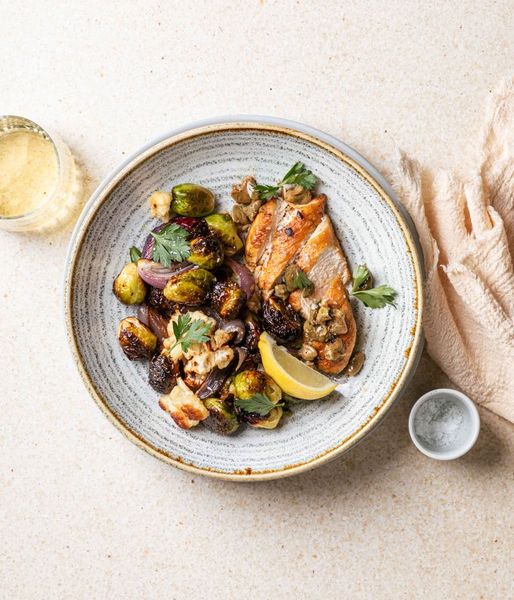 Photo of Piccata Style Chicken & Golden Cauli