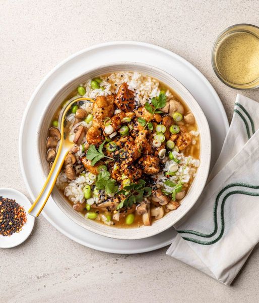Photo of Sticky Soy Chicken Dashi Broth