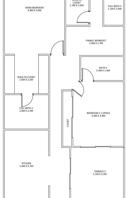 Unique space, 3 Terraces,Polanco gallery image 3