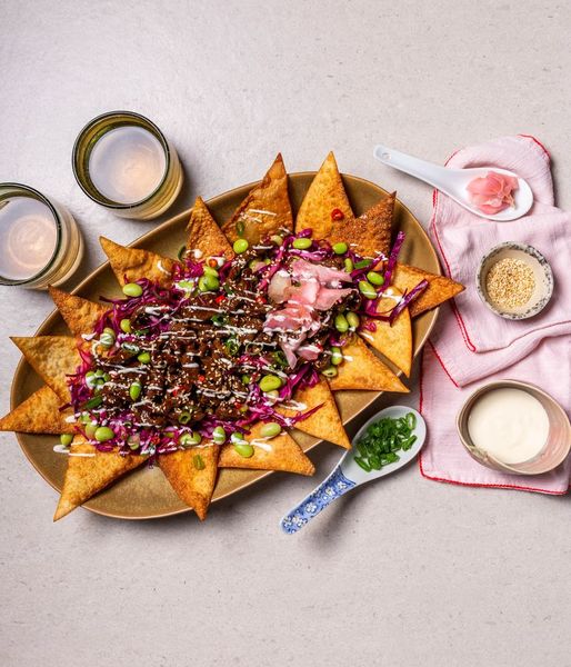 Photo of Beef & Wonton “Nachos”