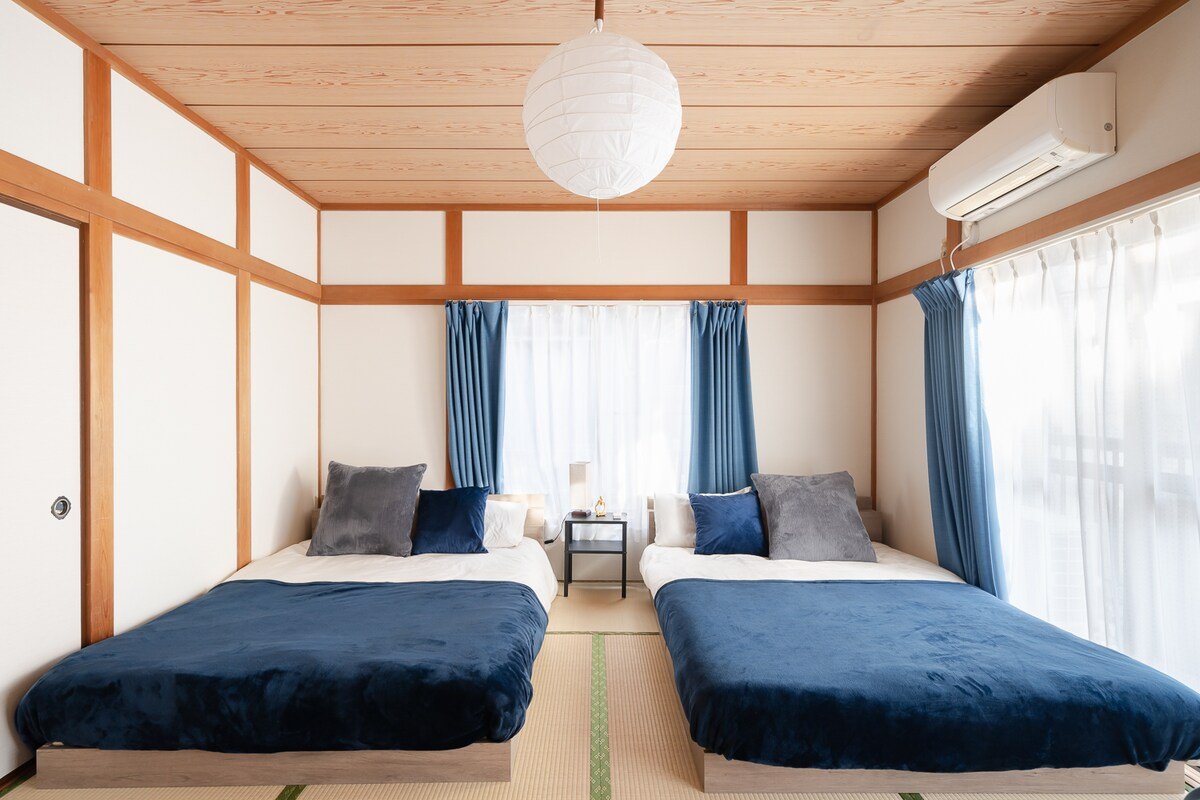 池袋｜12人｜100㎡貸切戸建｜トイレ2｜3寝室｜和室丨コンビニ・スーパー3分丨子供歓迎｜IKH gallery image 3