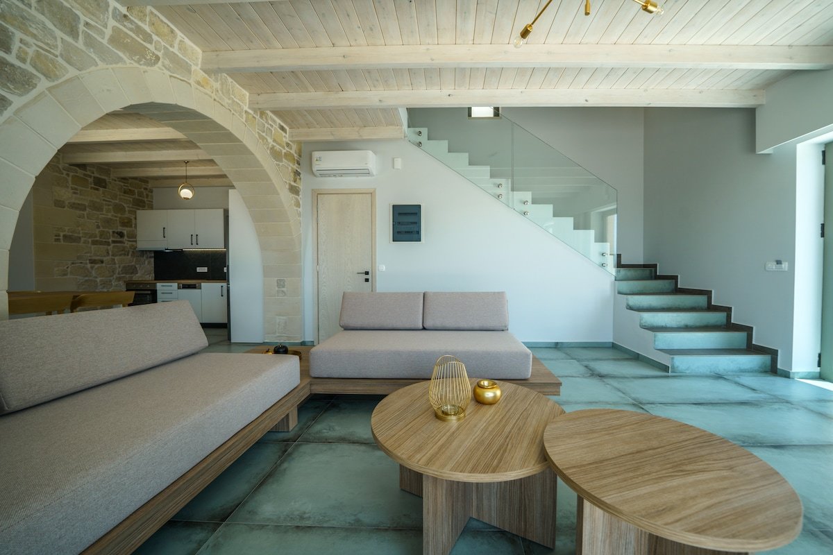 Luxury Villa Odysseas, private pool, Sea view, BBQ gallery image 3