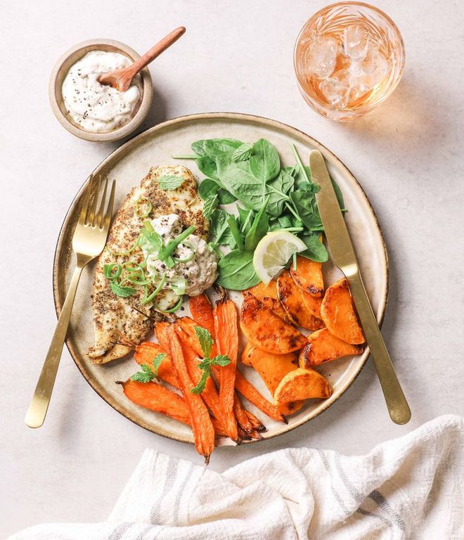Photo of Flakey Basa & Baby Carrots