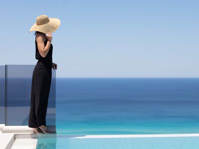 Infinity pool★Seaview★New villa in Falasarna bay