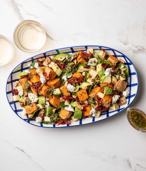 Photo of Fresh Vegetarian Apple & Walnut Salad
