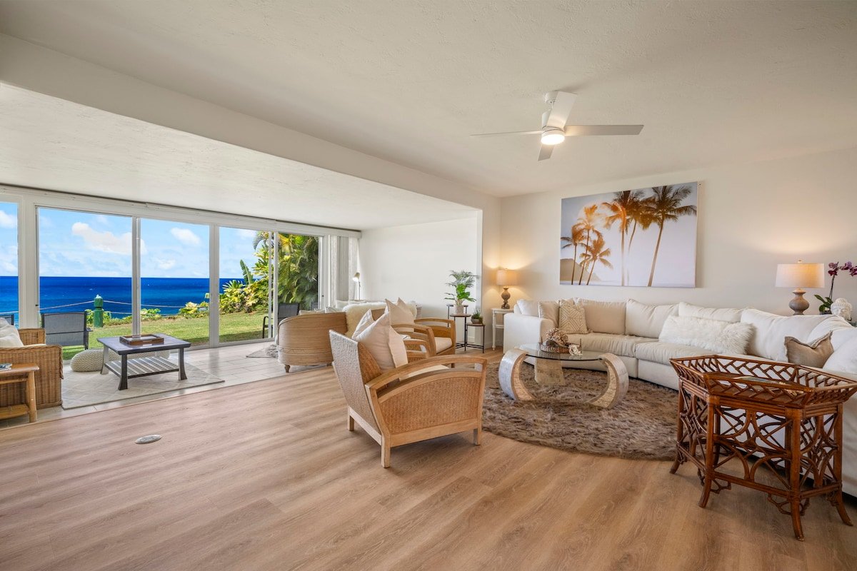Princeville Oceanfront Luxury, Steps to Hideaways gallery image 3