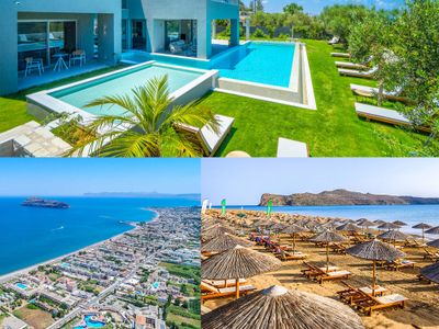 180m to Beach / Private Heated Pool / Sea View