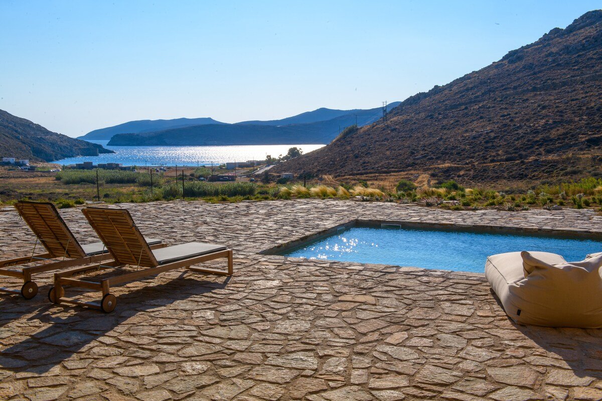 Homa pool villa 3 in Serifos Vagia beach gallery image 4