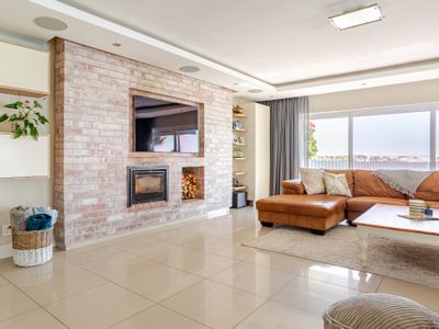 Beachfront Villa with Pool, Braai & 1-Min to Beach