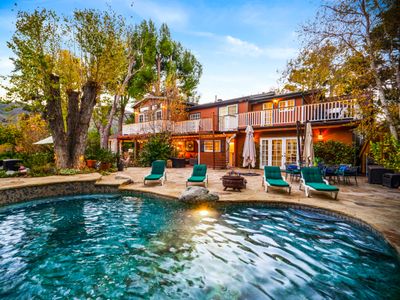 Private Malibu Cottage, Heated Pool, Sauna, Gym