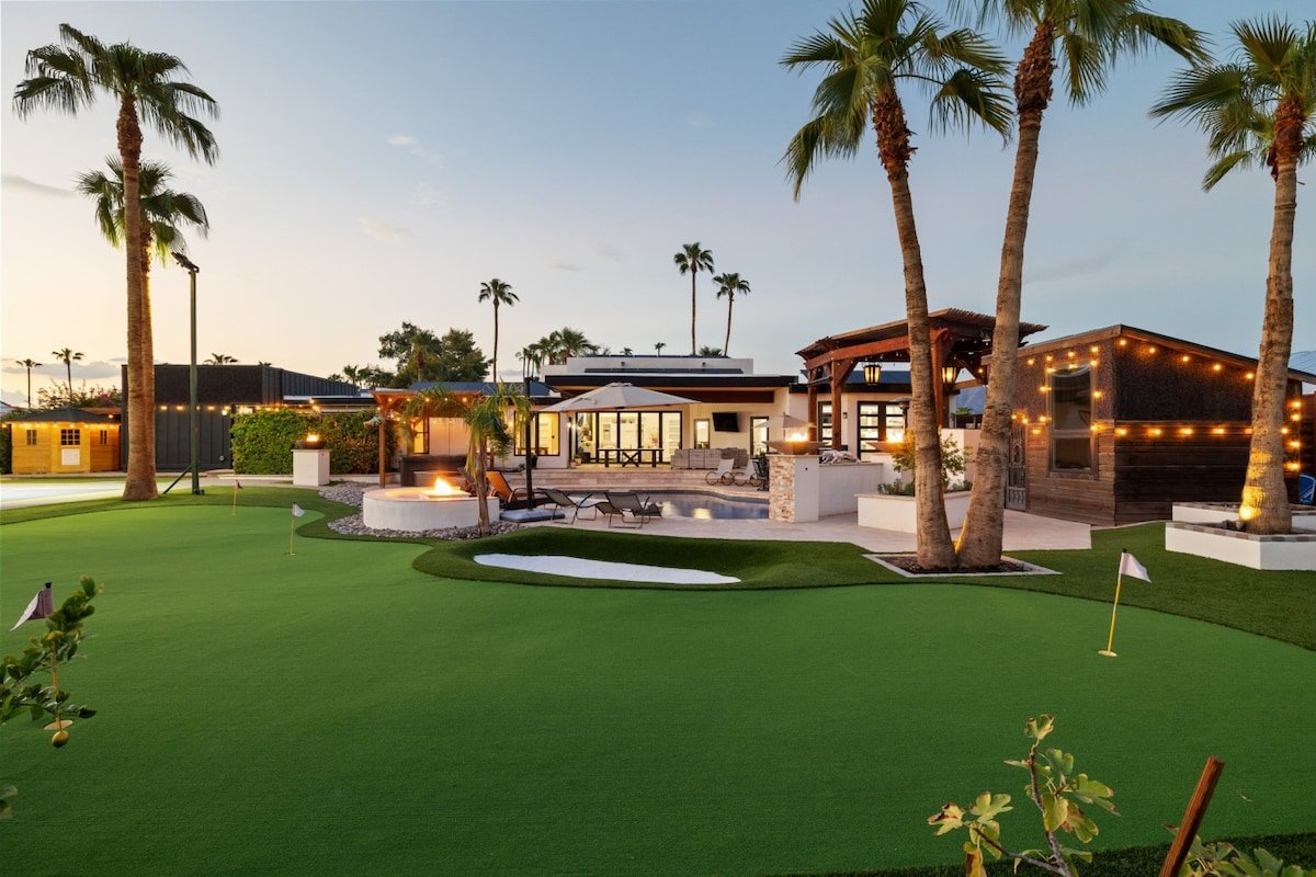 Lux Home Heated Pool|Golf Sim|Pickleball|Spa|Sauna