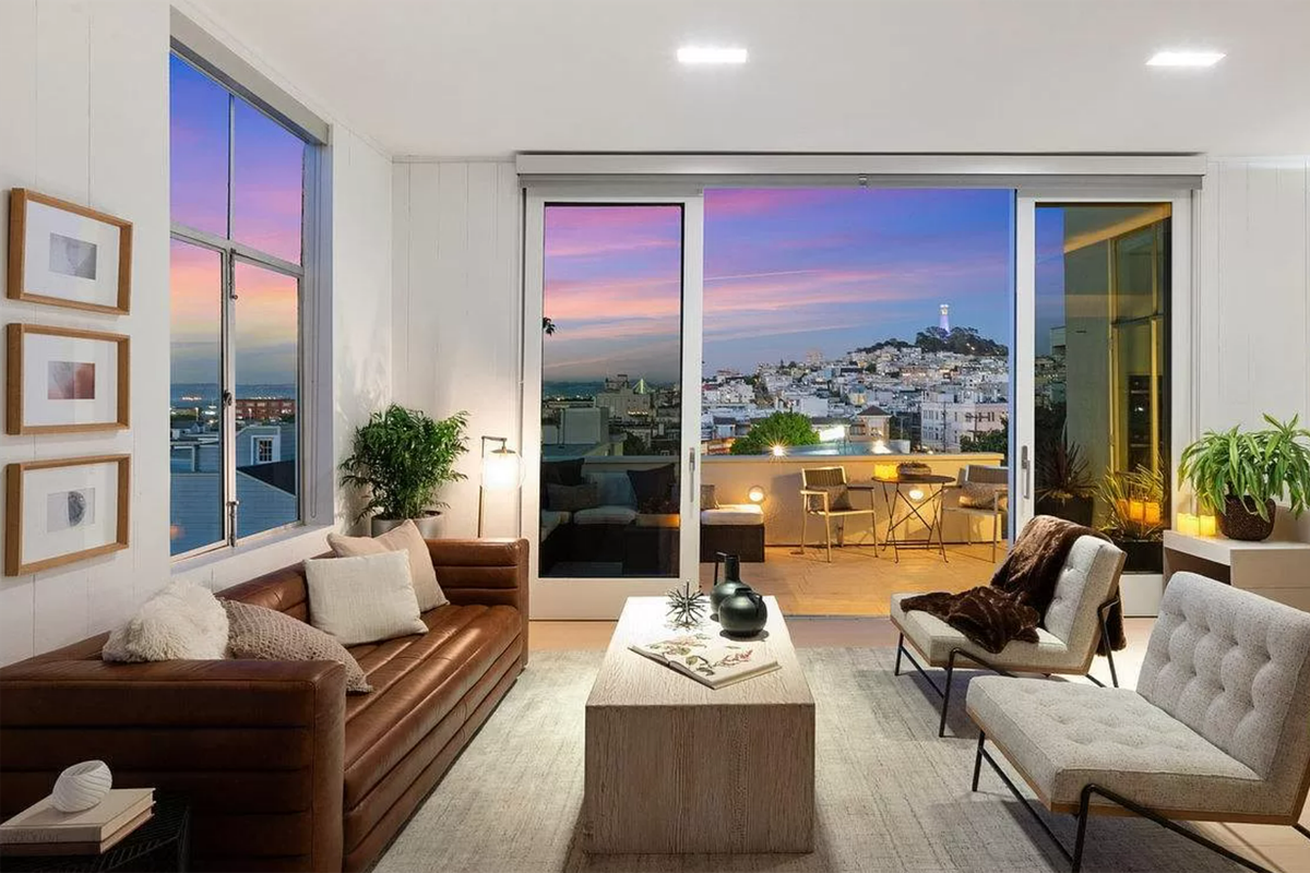 Award Winning Iconic SF Home with views of Bay!
