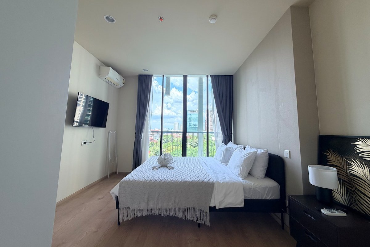 2 BRS /sky pool/GYM/T21/Bts+Mrt@ASOK/Sukhumvit gallery image 4