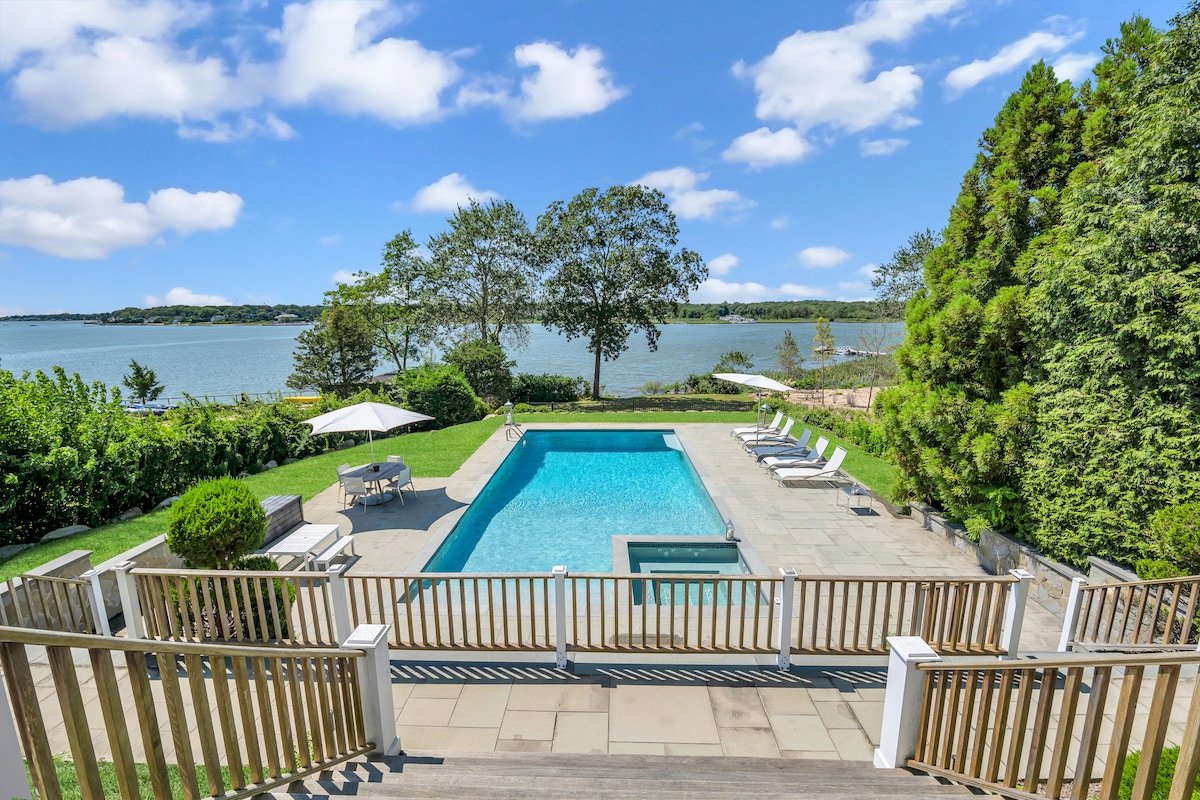 Hamptons • Waterfront Estate •