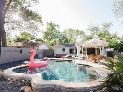 South Congress Bungalow w/ Pool & Hot Tub