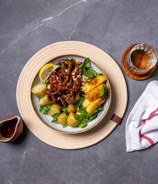 Photo of Sweet & Spicy Beef Salad