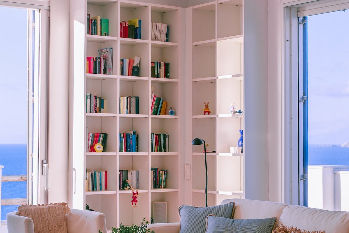 Villa Delfini, beachfront, best 2-16 guests, Syros gallery image 5