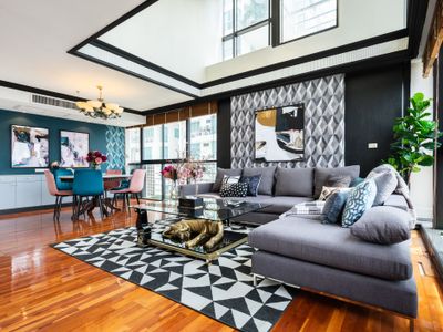 ⭐Geomatrix Penthouse 170sqm. 3Bed 3Bath (Lumpini)⭐