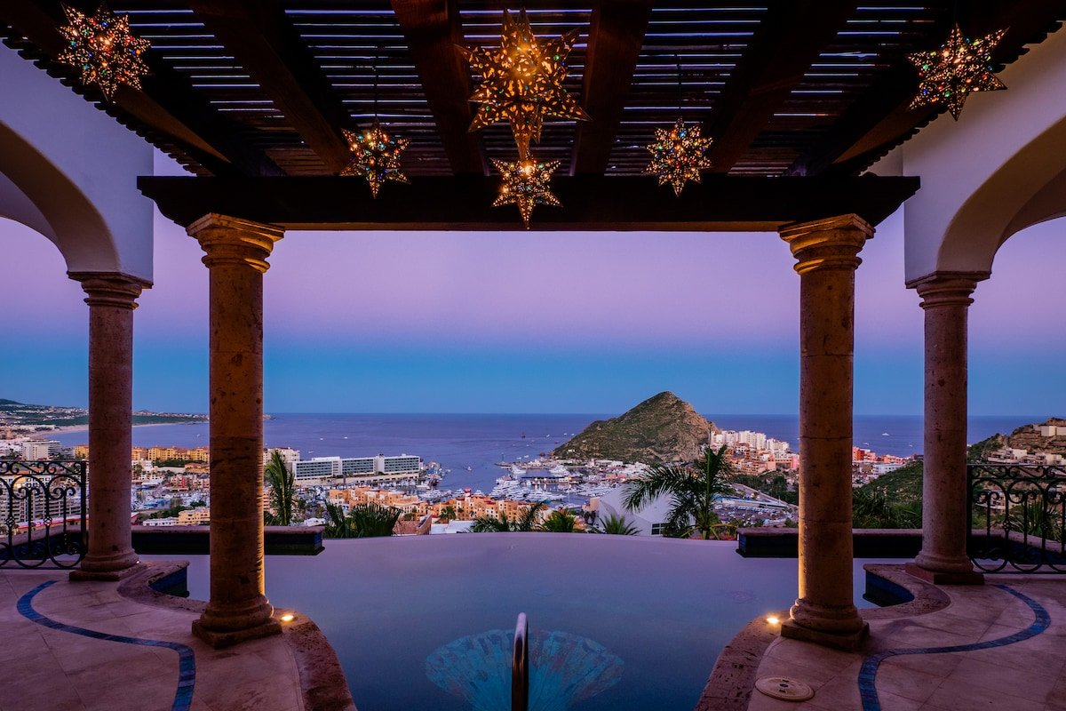 Spectacular Gated Villa with Cabo’s Best Views!