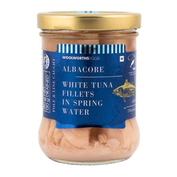 Photo of Albacore White Tuna Fillets in Spring Water 180 g