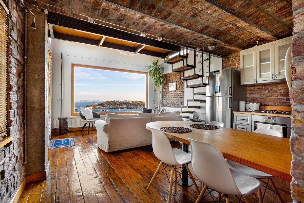 Penthouse Loft Big Terrace Seaview Home | 2BR +AC