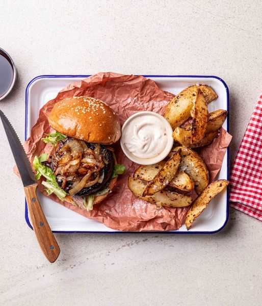 Photo of Green Fields BBQ Glazed Burger