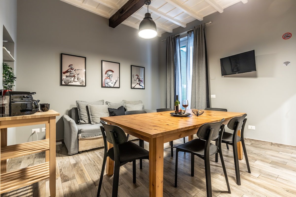 Flatinrome Trastevere C with private terrace gallery image 3