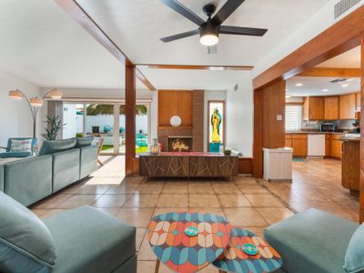 Midcentury Modern *Monthly* Las Vegas Pool Home