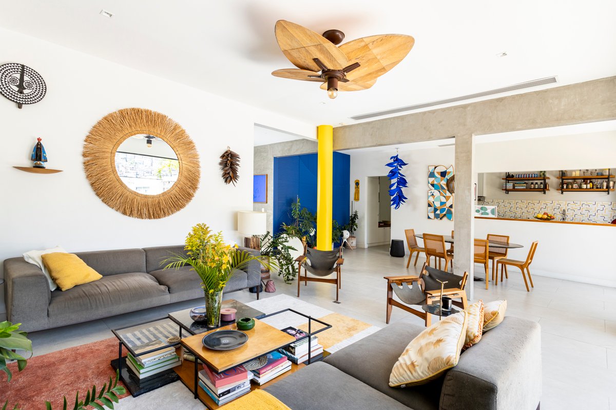 Rooftop avec piscine entre Copacabana et Ipanema.